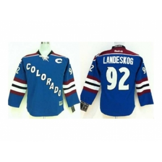 Youth nhl jerseys colorado avalanche #92 landeskog lt.blue Youth nhl jerseys colorado avalanche #92 landeskog lt.blue