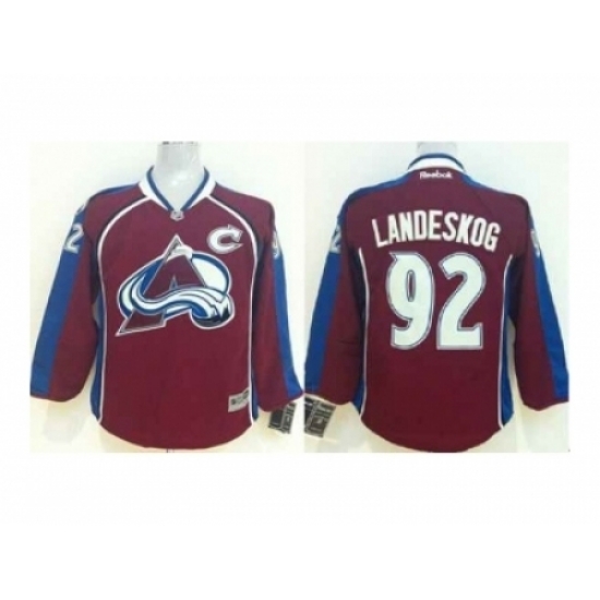 Youth nhl jerseys colorado avalanche #92 landeskog red Youth nhl jerseys colorado avalanche #92 landeskog red