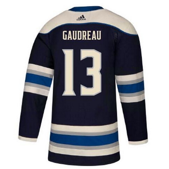 Men Adidas Columbus Blue Jackets 13 Johnny Gaudreau Premier Navy Blue Alternate NHL Jersey Men Adidas Columbus Blue Jackets 13 Johnny Gaudreau Premier Navy Blue Alternate NHL Jersey