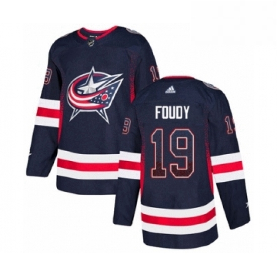 Mens Adidas Columbus Blue Jackets 19 Liam Foudy Authentic Navy Blue Drift Fashion NHL Jersey Mens Adidas Columbus Blue Jackets 19 Liam Foudy Authentic Navy Blue Drift Fashion NHL Jersey