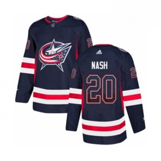 Mens Adidas Columbus Blue Jackets 20 Riley Nash Authentic Navy Blue Drift Fashion NHL Jersey Mens Adidas Columbus Blue Jackets 20 Riley Nash Authentic Navy Blue Drift Fashion NHL Jersey