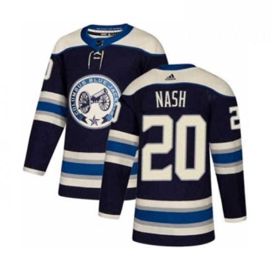 Mens Adidas Columbus Blue Jackets 20 Riley Nash Premier Navy Blue Alternate NHL Jersey Mens Adidas Columbus Blue Jackets 20 Riley Nash Premier Navy Blue Alternate NHL Jersey