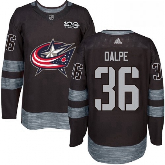Mens Adidas Columbus Blue Jackets 36 Zac Dalpe Authentic Black 1917 2017 100th Anniversary NHL Jersey Mens Adidas Columbus Blue Jackets 36 Zac Dalpe Authentic Black 1917 2017 100th Anniversary NHL Jersey