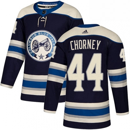 Mens Adidas Columbus Blue Jackets 44 Taylor Chorney Authentic Navy Blue Alternate NHL Jersey Mens Adidas Columbus Blue Jackets 44 Taylor Chorney Authentic Navy Blue Alternate NHL Jersey