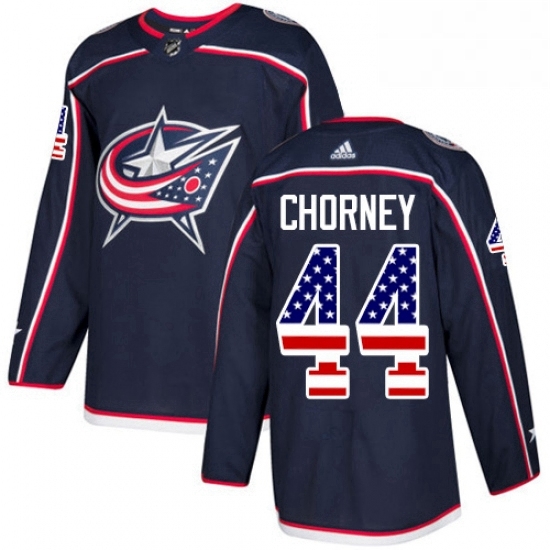 Mens Adidas Columbus Blue Jackets 44 Taylor Chorney Authentic Navy Blue USA Flag Fashion NHL Jersey Mens Adidas Columbus Blue Jackets 44 Taylor Chorney Authentic Navy Blue USA Flag Fashion NHL Jersey