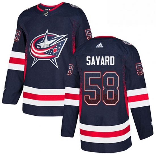 Mens Adidas Columbus Blue Jackets 58 David Savard Authentic Navy Blue Drift Fashion NHL Jersey Mens Adidas Columbus Blue Jackets 58 David Savard Authentic Navy Blue Drift Fashion NHL Jersey