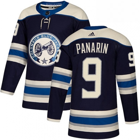 Mens Adidas Columbus Blue Jackets 9 Artemi Panarin Authentic Navy Blue Alternate NHL Jersey Mens Adidas Columbus Blue Jackets 9 Artemi Panarin Authentic Navy Blue Alternate NHL Jersey