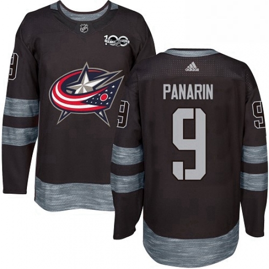 Mens Adidas Columbus Blue Jackets 9 Artemi Panarin Premier Black 1917 2017 100th Anniversary NHL Jersey Mens Adidas Columbus Blue Jackets 9 Artemi Panarin Premier Black 1917 2017 100th Anniversary NHL Jersey