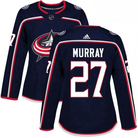 Womens Adidas Columbus Blue Jackets 27 Ryan Murray Premier Navy Blue Home NHL Jersey Womens Adidas Columbus Blue Jackets 27 Ryan Murray Premier Navy Blue Home NHL Jersey