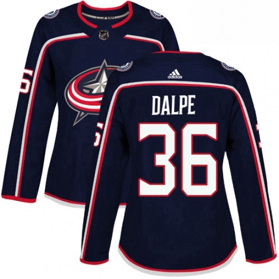 Womens Adidas Columbus Blue Jackets 36 Zac Dalpe Authentic Navy Blue Home NHL Jersey Womens Adidas Columbus Blue Jackets 36 Zac Dalpe Authentic Navy Blue Home NHL Jersey