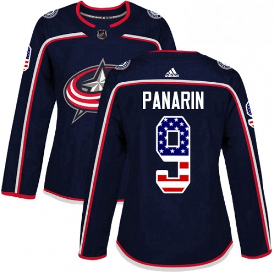 Womens Adidas Columbus Blue Jackets 9 Artemi Panarin Authentic Navy Blue USA Flag Fashion NHL Jersey Womens Adidas Columbus Blue Jackets 9 Artemi Panarin Authentic Navy Blue USA Flag Fashion NHL Jersey