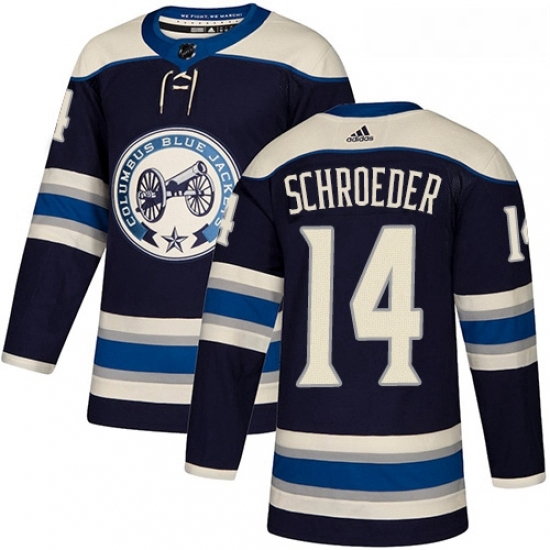 Youth Adidas Columbus Blue Jackets 14 Jordan Schroeder Authentic Navy Blue Alternate NHL Jersey Youth Adidas Columbus Blue Jackets 14 Jordan Schroeder Authentic Navy Blue Alternate NHL Jersey