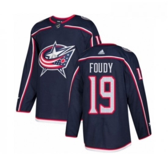 Youth Adidas Columbus Blue Jackets 19 Liam Foudy Premier Navy Blue Home NHL Jersey Youth Adidas Columbus Blue Jackets 19 Liam Foudy Premier Navy Blue Home NHL Jersey