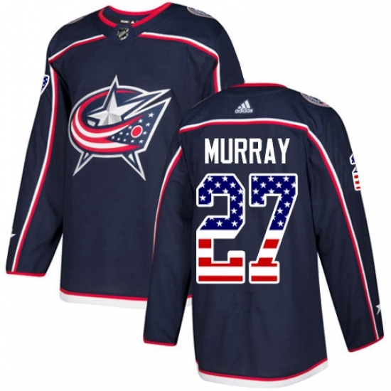 Youth Adidas Columbus Blue Jackets 27 Ryan Murray Authentic Navy Blue USA Flag Fashion NHL Jersey Youth Adidas Columbus Blue Jackets 27 Ryan Murray Authentic Navy Blue USA Flag Fashion NHL Jersey