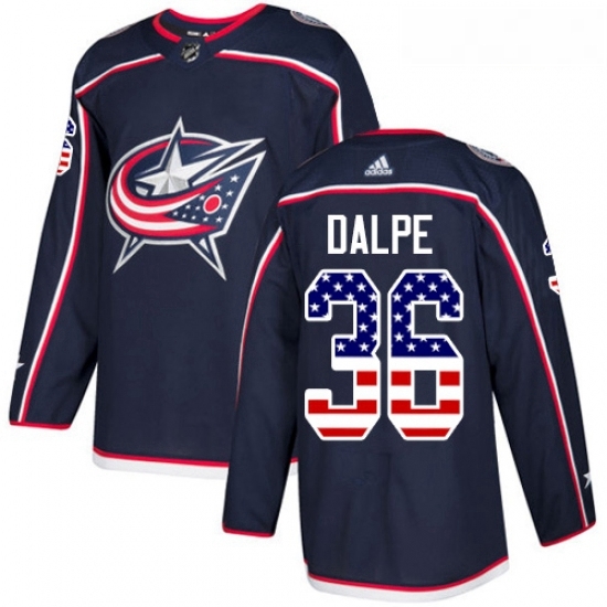 Youth Adidas Columbus Blue Jackets 36 Zac Dalpe Authentic Navy Blue USA Flag Fashion NHL Jersey Youth Adidas Columbus Blue Jackets 36 Zac Dalpe Authentic Navy Blue USA Flag Fashion NHL Jersey