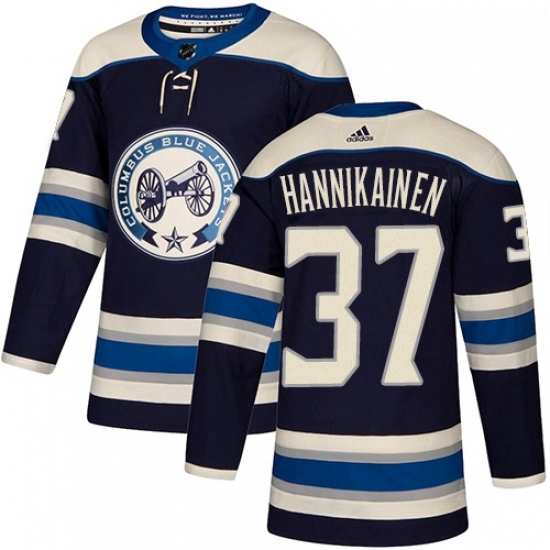Youth Adidas Columbus Blue Jackets 37 Markus Hannikainen Authentic Navy Blue Alternate NHL Jersey Youth Adidas Columbus Blue Jackets 37 Markus Hannikainen Authentic Navy Blue Alternate NHL Jersey