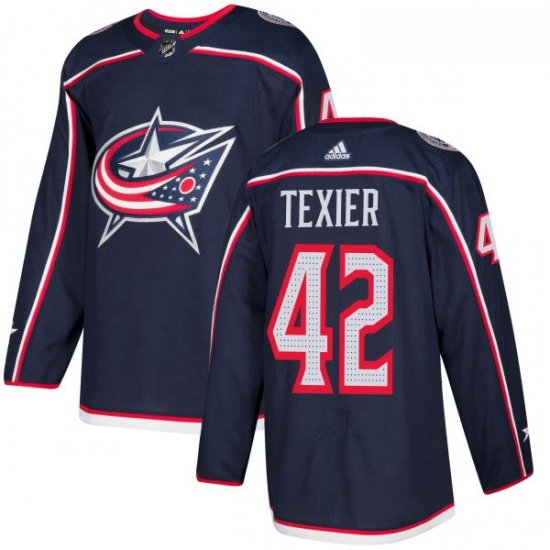 Youth Adidas Columbus Blue Jackets 42 Alexandre Texier Premier Navy Blue Home NHL Jersey Youth Adidas Columbus Blue Jackets 42 Alexandre Texier Premier Navy Blue Home NHL Jersey