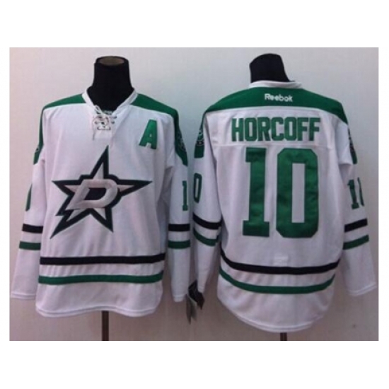Dallas Stars #10 Shawn Horcoff White Stitched NHL Jersey Dallas Stars #10 Shawn Horcoff White Stitched NHL Jersey