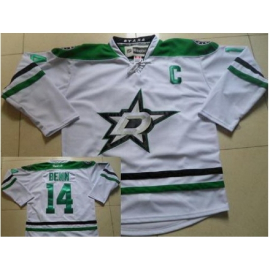 Dallas Stars 14 Jamie Benn White Jerseys Dallas Stars 14 Jamie Benn White Jerseys