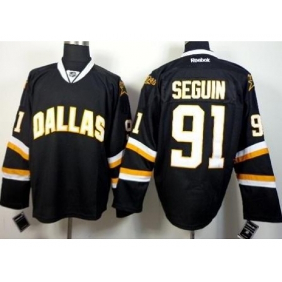Dallas Stars 91 Tyler Seguin Black NHL Jerseys Dallas Stars 91 Tyler Seguin Black NHL Jerseys