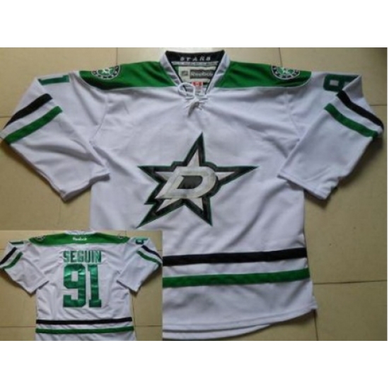 Dallas Stars 91 Tyler Seguin White Jerseys Dallas Stars 91 Tyler Seguin White Jerseys