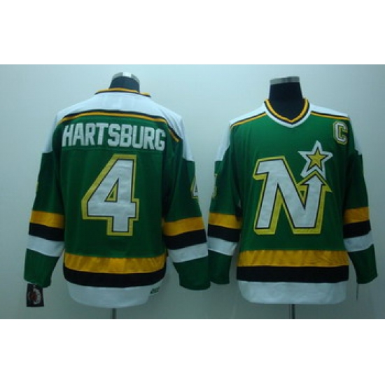 Dalls Stars 4 hartsburg green jerseys with C patch CCM Dalls Stars 4 hartsburg green jerseys with C patch CCM