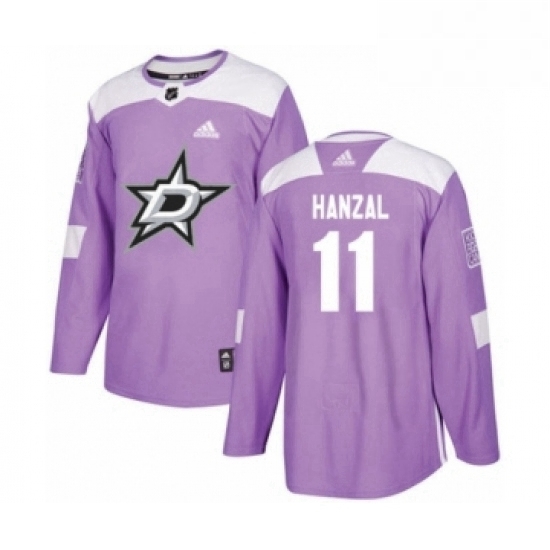 Mens Adidas Dallas Stars 11 Martin Hanzal Authentic Purple Fights Cancer Practice NHL Jersey Mens Adidas Dallas Stars 11 Martin Hanzal Authentic Purple Fights Cancer Practice NHL Jersey