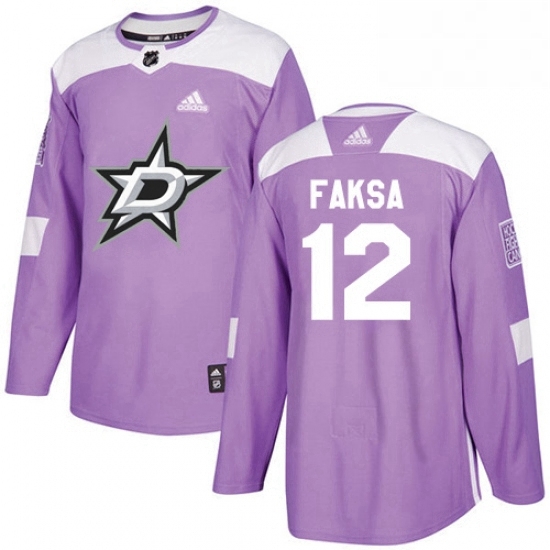 Mens Adidas Dallas Stars 12 Radek Faksa Authentic Purple Fights Cancer Practice NHL Jersey Mens Adidas Dallas Stars 12 Radek Faksa Authentic Purple Fights Cancer Practice NHL Jersey