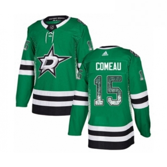 Mens Adidas Dallas Stars 15 Blake Comeau Authentic Green Drift Fashion NHL Jersey Mens Adidas Dallas Stars 15 Blake Comeau Authentic Green Drift Fashion NHL Jersey