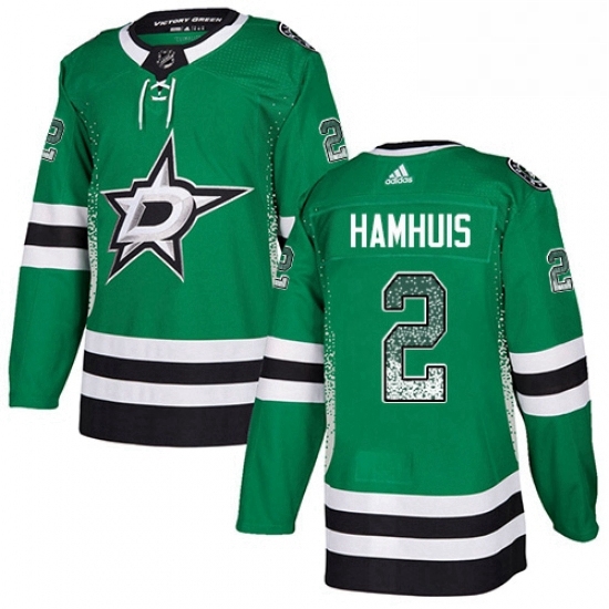 Mens Adidas Dallas Stars 2 Dan Hamhuis Authentic Green Drift Fashion NHL Jersey Mens Adidas Dallas Stars 2 Dan Hamhuis Authentic Green Drift Fashion NHL Jersey