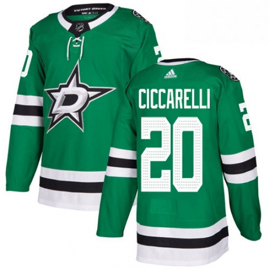 Mens Adidas Dallas Stars 20 Dino Ciccarelli Premier Green Home NHL Jersey Mens Adidas Dallas Stars 20 Dino Ciccarelli Premier Green Home NHL Jersey