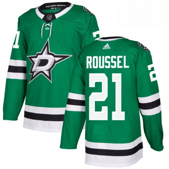 Mens Adidas Dallas Stars 21 Antoine Roussel Authentic Green Home NHL Jersey Mens Adidas Dallas Stars 21 Antoine Roussel Authentic Green Home NHL Jersey