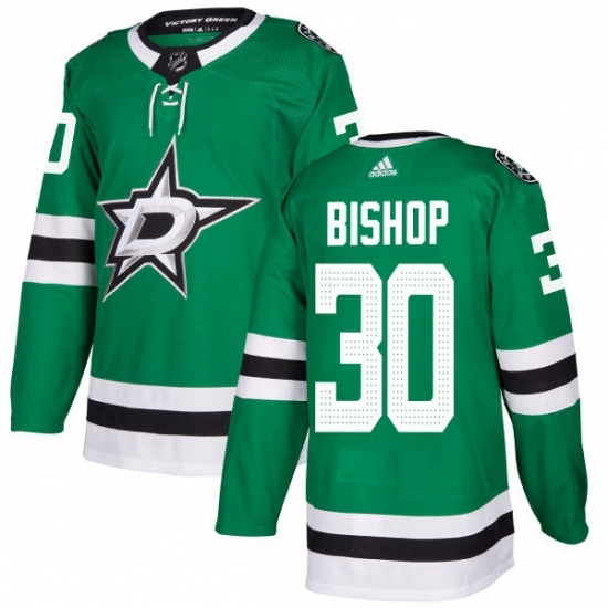 Mens Adidas Dallas Stars 30 Ben Bishop Authentic Green Home NHL Jersey Mens Adidas Dallas Stars 30 Ben Bishop Authentic Green Home NHL Jersey