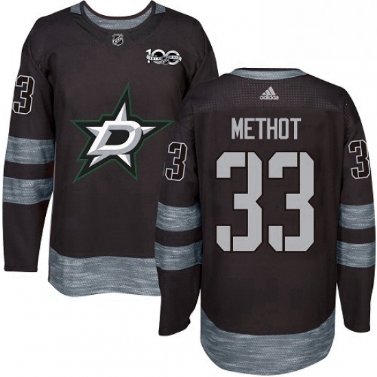 Mens Adidas Dallas Stars 33 Marc Methot Authentic Black 1917 2017 100th Anniversary NHL Jersey Mens Adidas Dallas Stars 33 Marc Methot Authentic Black 1917 2017 100th Anniversary NHL Jersey