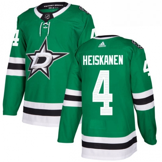 Mens Adidas Dallas Stars 4 Miro Heiskanen Authentic Green Home NHL Jersey Mens Adidas Dallas Stars 4 Miro Heiskanen Authentic Green Home NHL Jersey
