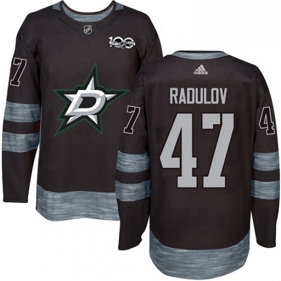 Mens Adidas Dallas Stars 47 Alexander Radulov Authentic Black 1917 2017 100th Anniversary NHL Jersey Mens Adidas Dallas Stars 47 Alexander Radulov Authentic Black 1917 2017 100th Anniversary NHL Jersey