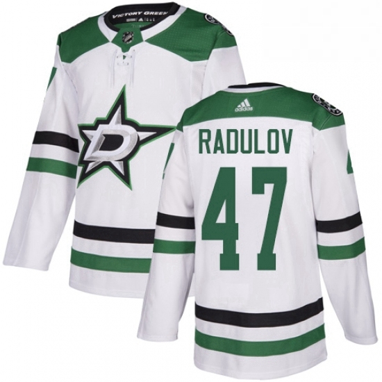 Mens Adidas Dallas Stars 47 Alexander Radulov White Road Authentic Stitched NHL Jersey Mens Adidas Dallas Stars 47 Alexander Radulov White Road Authentic Stitched NHL Jersey