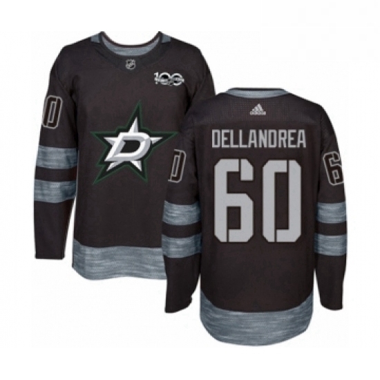 Mens Adidas Dallas Stars 60 Ty Dellandrea Authentic Black 1917 2017 100th Anniversary NHL Jersey Mens Adidas Dallas Stars 60 Ty Dellandrea Authentic Black 1917 2017 100th Anniversary NHL Jersey