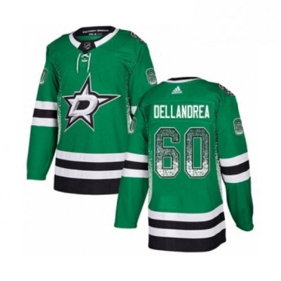 Mens Adidas Dallas Stars 60 Ty Dellandrea Authentic Green Drift Fashion NHL Jersey Mens Adidas Dallas Stars 60 Ty Dellandrea Authentic Green Drift Fashion NHL Jersey