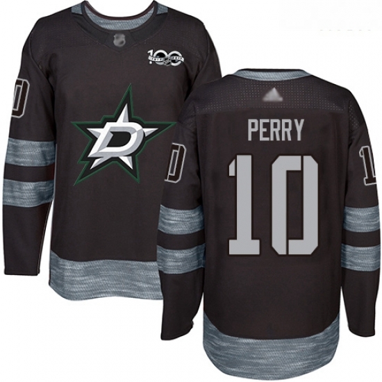Stars #10 Corey Perry Black 1917 2017 100th Anniversary Stitched Hockey Jersey Stars #10 Corey Perry Black 1917 2017 100th Anniversary Stitched Hockey Jersey