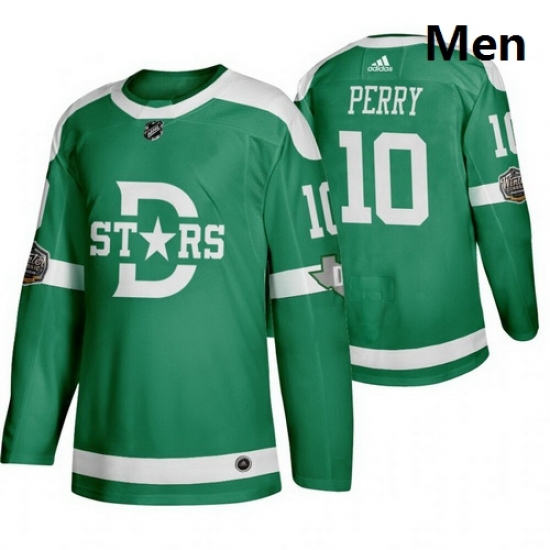 Stars 10 Corey Perry Green 2020 Winter Classic Adidas Jersey Stars 10 Corey Perry Green 2020 Winter Classic Adidas Jersey
