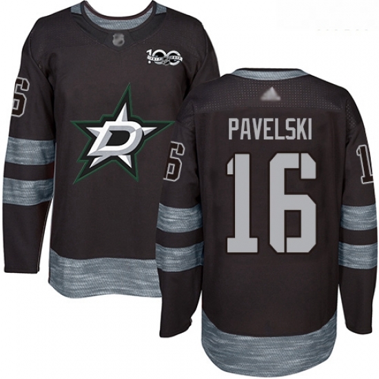 Stars #16 Joe Pavelski Black 1917 2017 100th Anniversary Stitched Hockey Jersey Stars #16 Joe Pavelski Black 1917 2017 100th Anniversary Stitched Hockey Jersey