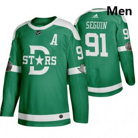 Stars 91 Tyler Seguin Green 2020 Winter Classic Adidas Jersey Stars 91 Tyler Seguin Green 2020 Winter Classic Adidas Jersey