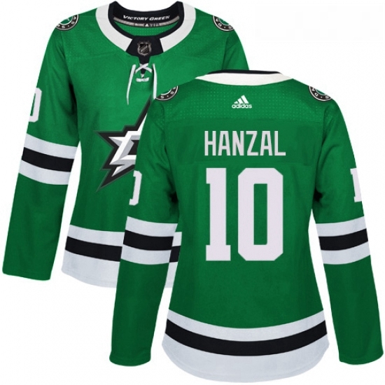 Womens Adidas Dallas Stars 10 Martin Hanzal Authentic Green Home NHL Jersey Womens Adidas Dallas Stars 10 Martin Hanzal Authentic Green Home NHL Jersey