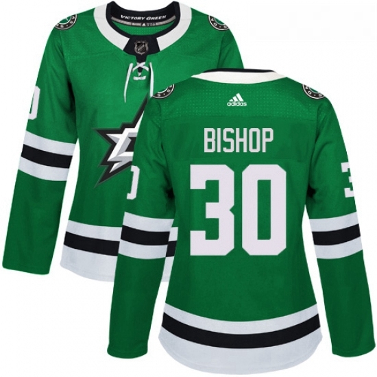 Womens Adidas Dallas Stars 30 Ben Bishop Premier Green Home NHL Jersey Womens Adidas Dallas Stars 30 Ben Bishop Premier Green Home NHL Jersey