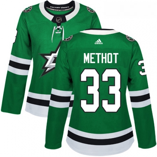Womens Adidas Dallas Stars 33 Marc Methot Authentic Green Home NHL Jersey Womens Adidas Dallas Stars 33 Marc Methot Authentic Green Home NHL Jersey