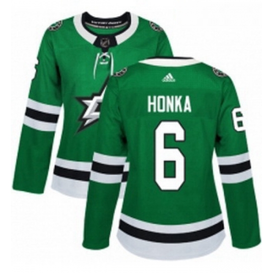 Womens Adidas Dallas Stars 6 Julius Honka Premier Green Home NHL Jersey Womens Adidas Dallas Stars 6 Julius Honka Premier Green Home NHL Jersey