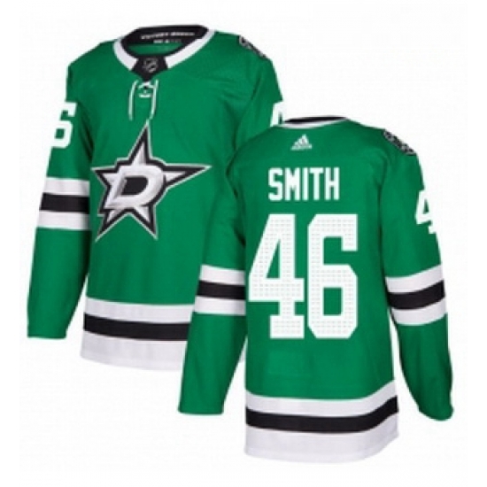 Youth Adidas Dallas Stars 46 Gemel Smith Authentic Green Home NHL Jersey Youth Adidas Dallas Stars 46 Gemel Smith Authentic Green Home NHL Jersey