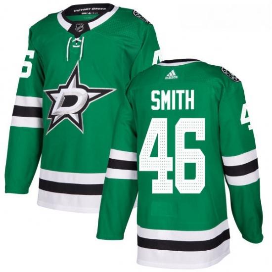 Youth Adidas Dallas Stars 46 Gemel Smith Premier Green Home NHL Jersey Youth Adidas Dallas Stars 46 Gemel Smith Premier Green Home NHL Jersey