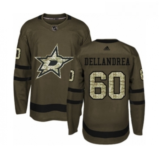 Youth Adidas Dallas Stars 60 Ty Dellandrea Premier Green Salute to Service NHL Jersey Youth Adidas Dallas Stars 60 Ty Dellandrea Premier Green Salute to Service NHL Jersey